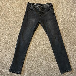 Liverpool Bryant Slim Straight Fit Jeans (Black, 32x34)